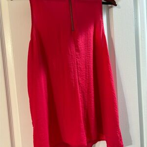 Elegant deep pink Women's layered look top